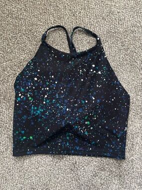 Old Navy galaxy High-Neck Sports bra/tank